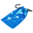 Me Luna® microfiber bag "Blue Sky"