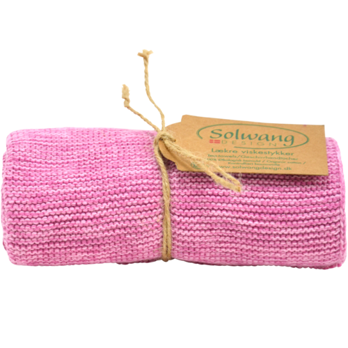 Solwang Towel GOTS pink